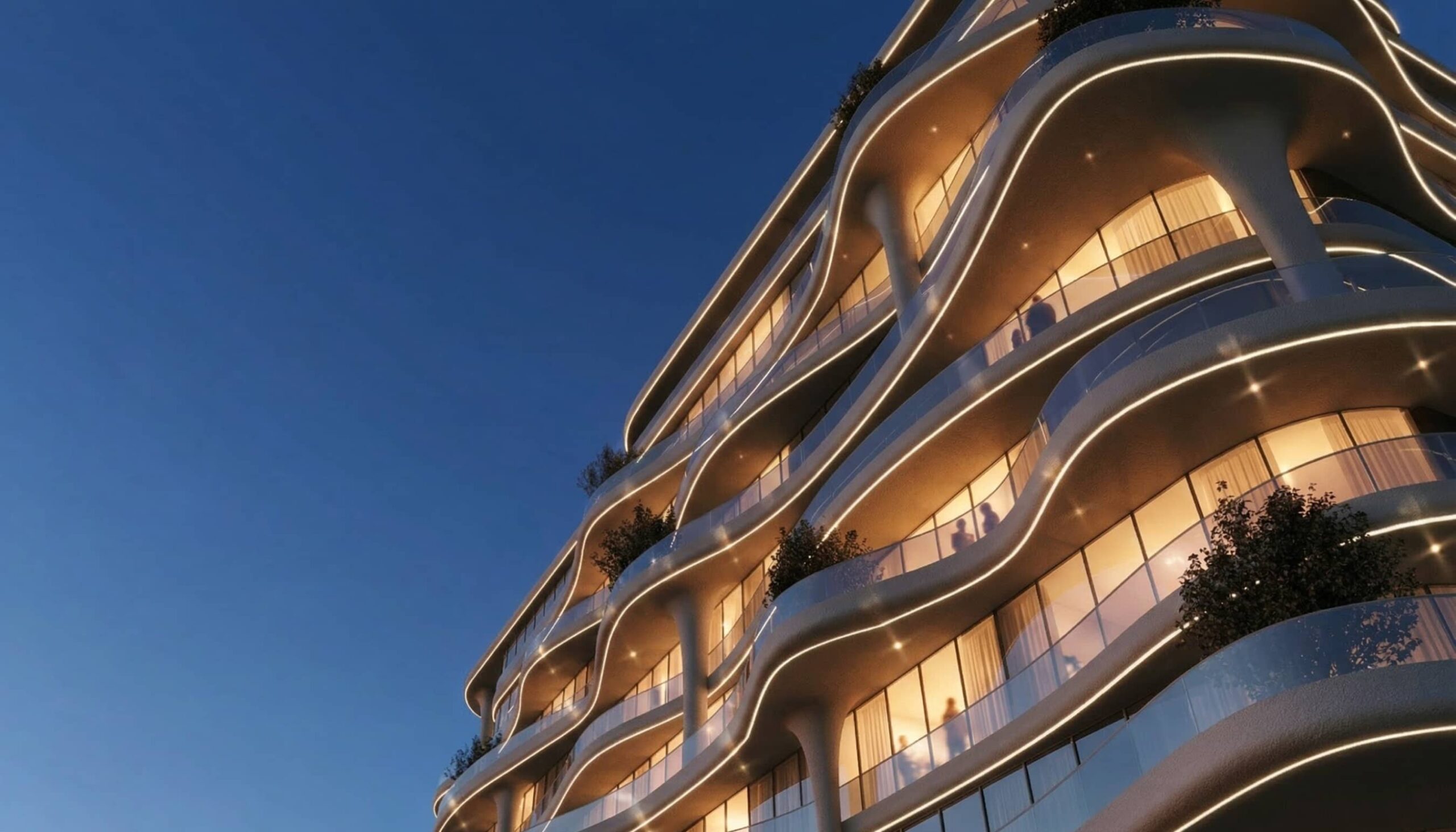 Coralis Grand Residences canal-front development in Meydan, Dubai